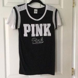 Victoria’s Secret pink T-shirt